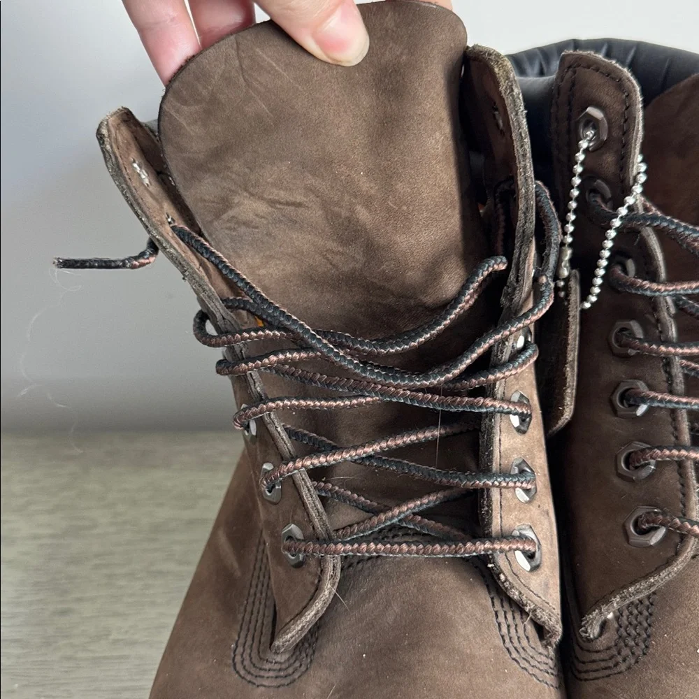 Timberland Dark Brown Men's Boots Size 10.5 M